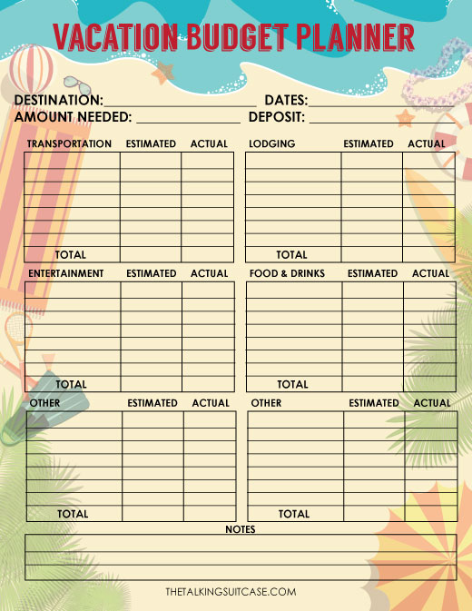 travel-budget-worksheet