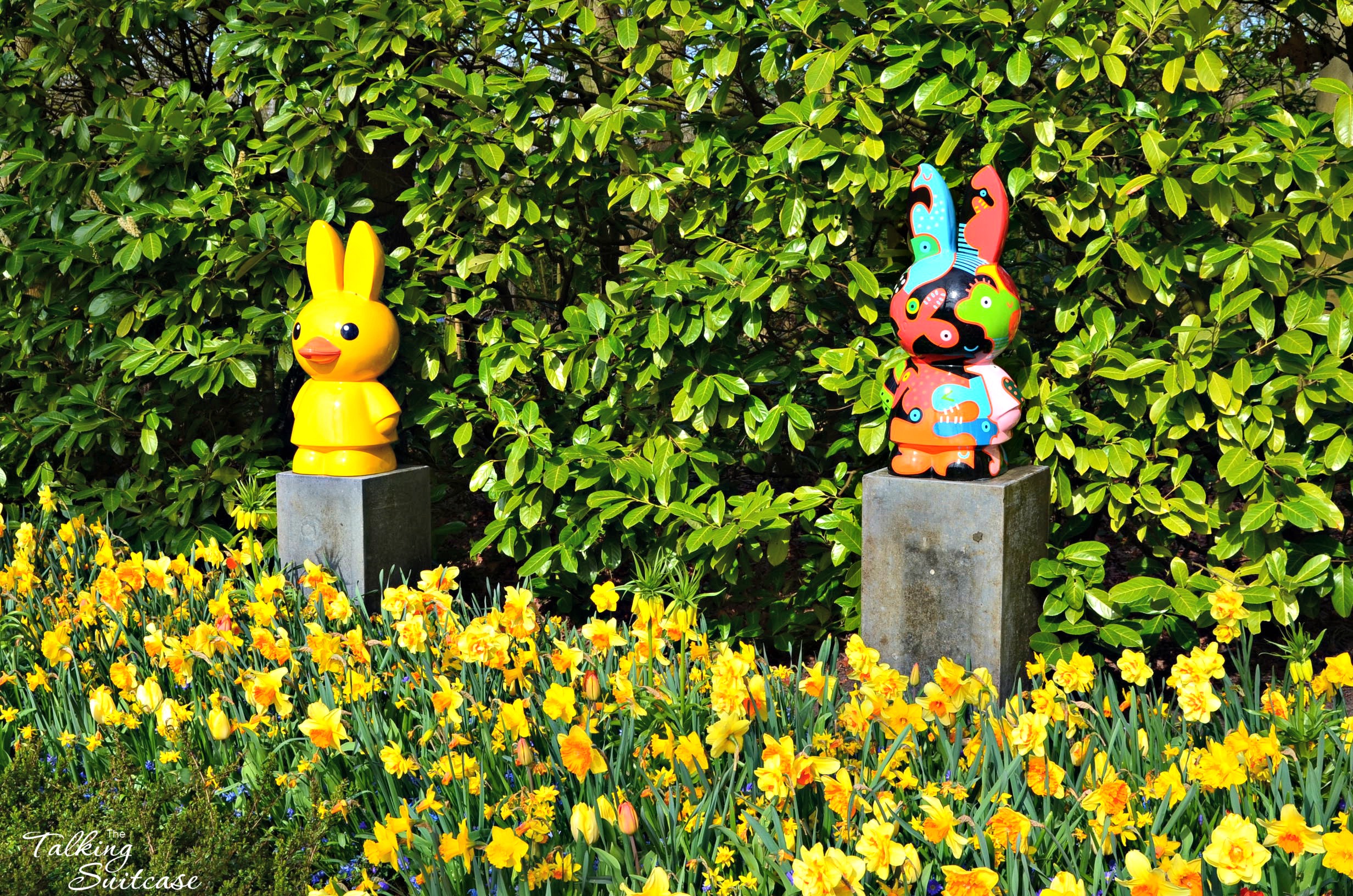 Miffy Statues At Keukenhof Garden The Talking Suitcase