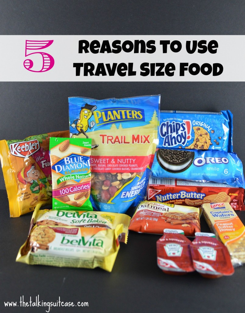 Use Travel Size Food