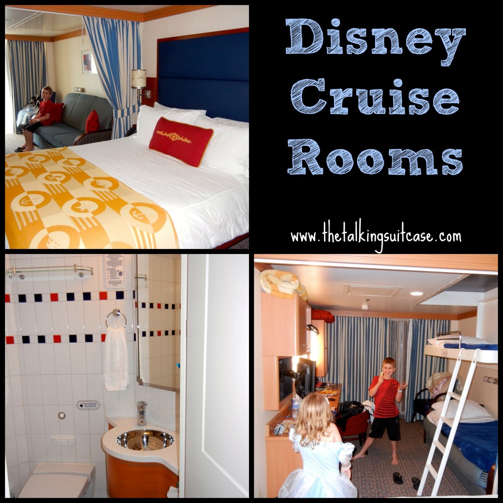 Disney Cruise Rooms Collage