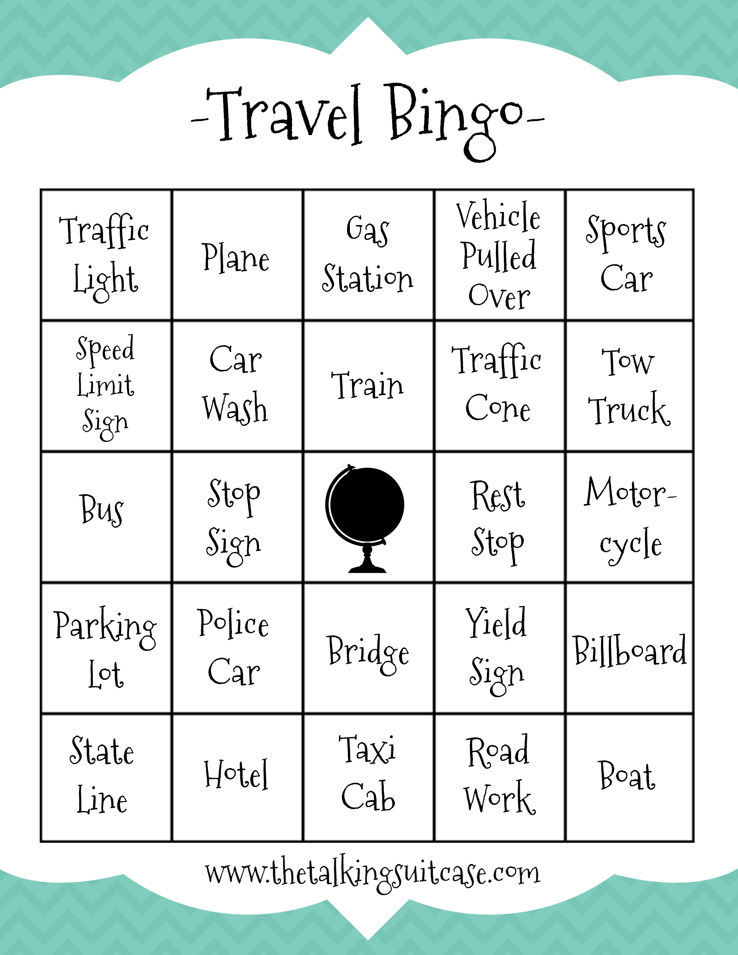 Travel Activities for Kids - Free Road Trip Printables