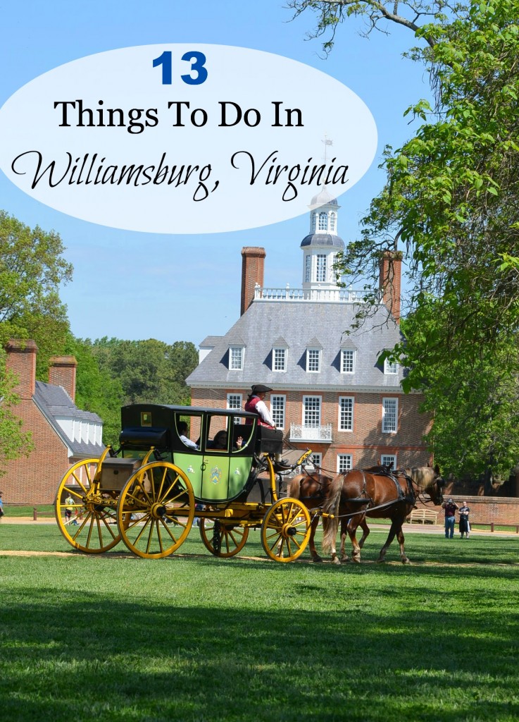 Things to Do in Williamsburg, Virginia