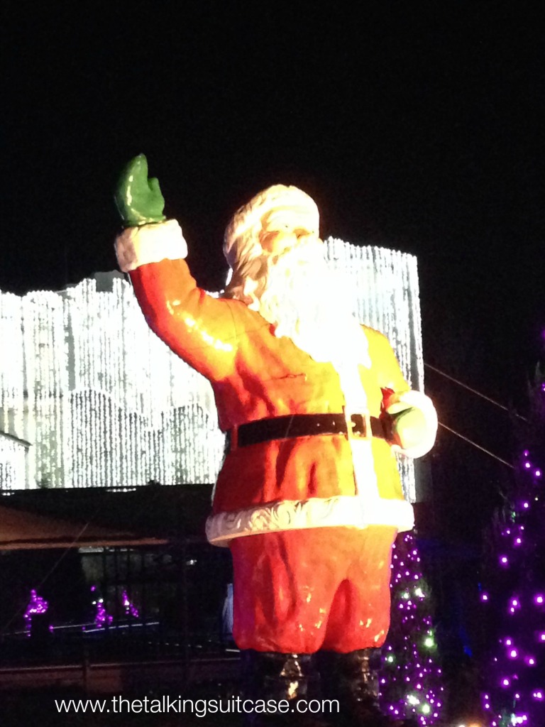 Christmas Town Santa Busch Gardens