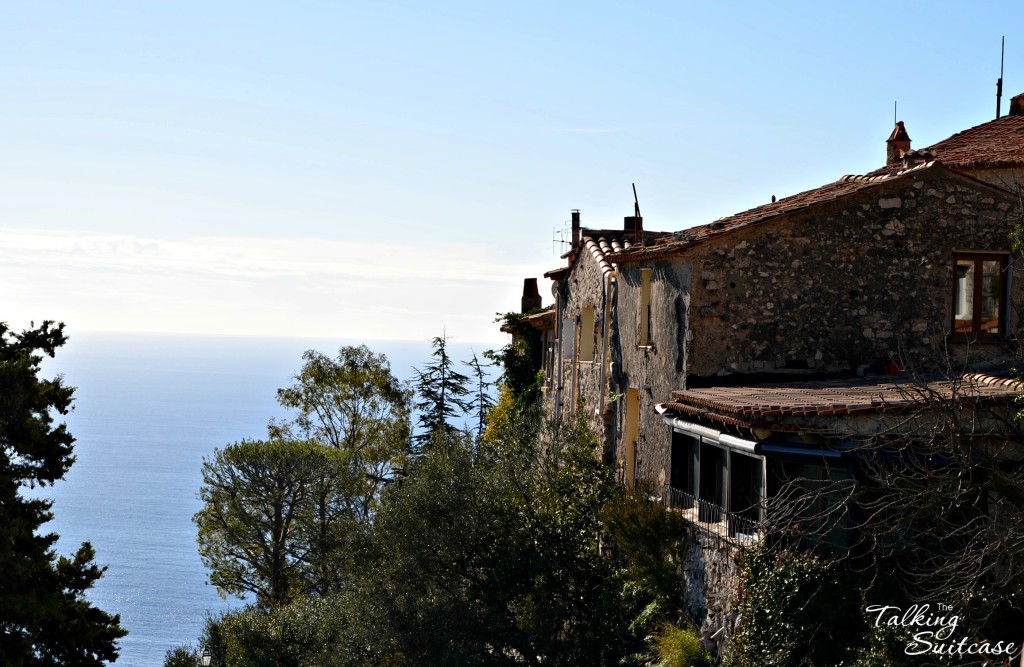 Side view from Eze