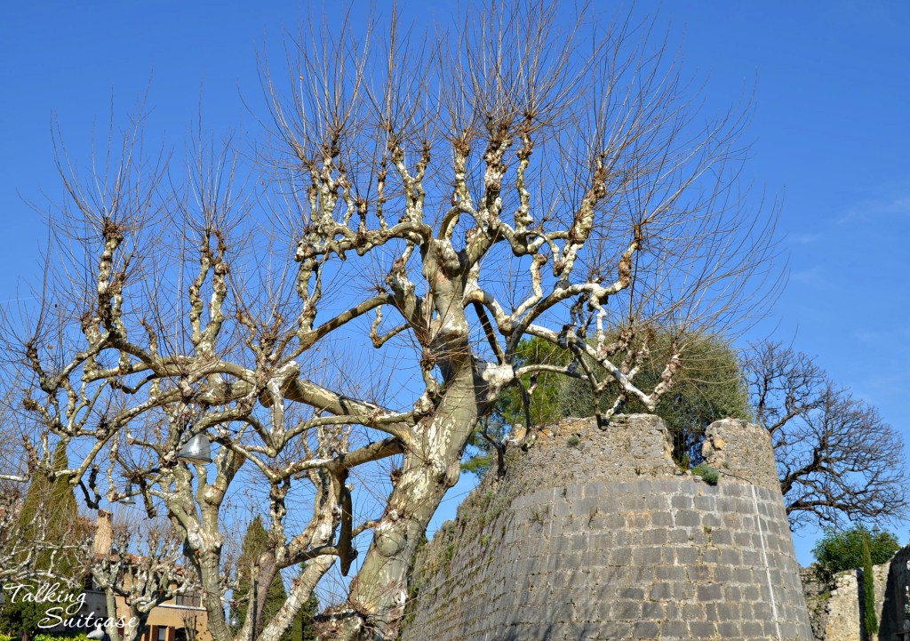 St Paul de Vence wall 1