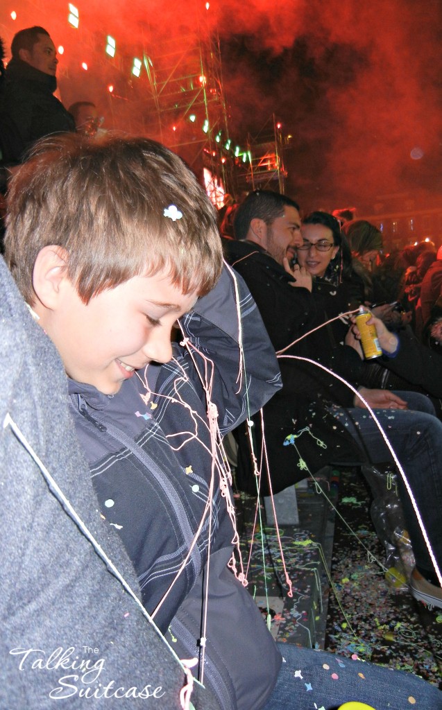 Silly String at Carnival 2015