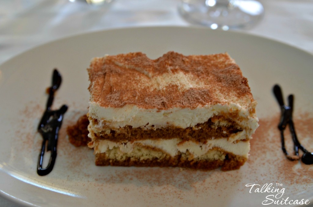 Tiramisu at Restaurant Guillero