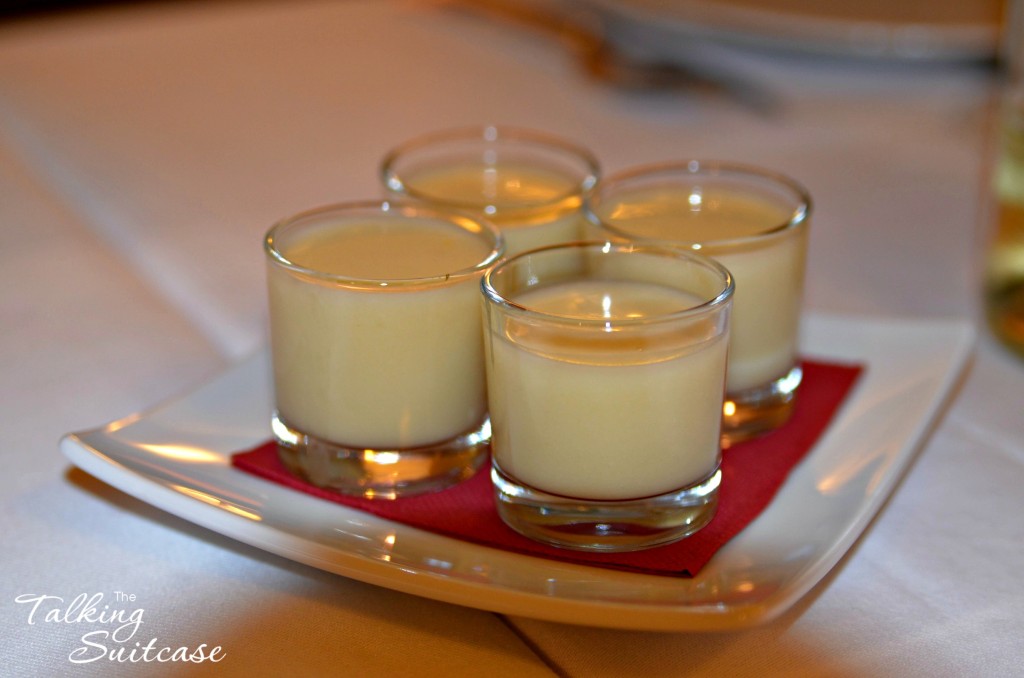 cauliflower soup at Camping Les Medes