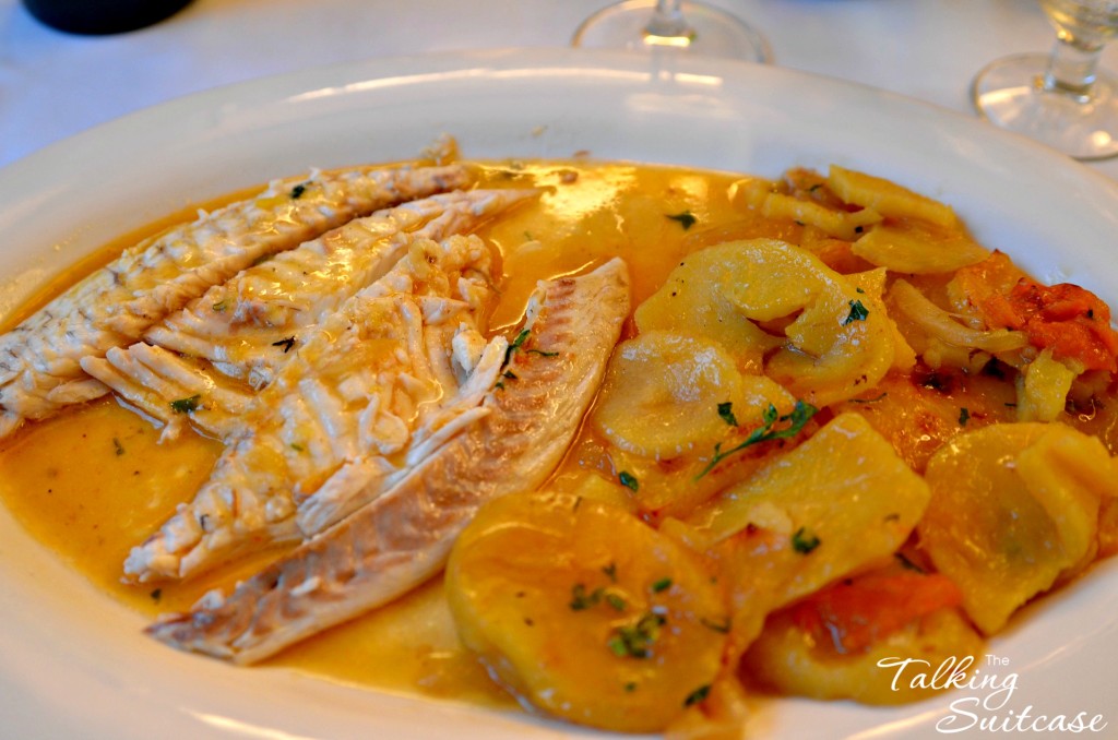 fish plate at Restaurant Feliu