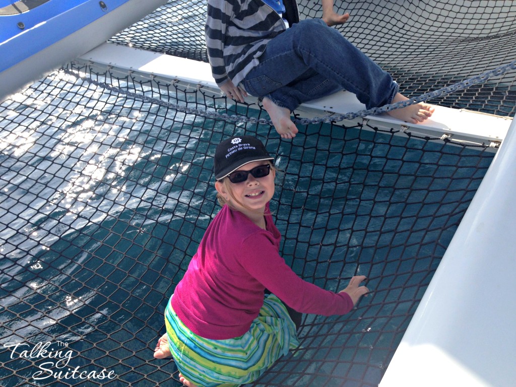 Catamaran sailing in Costa Brava