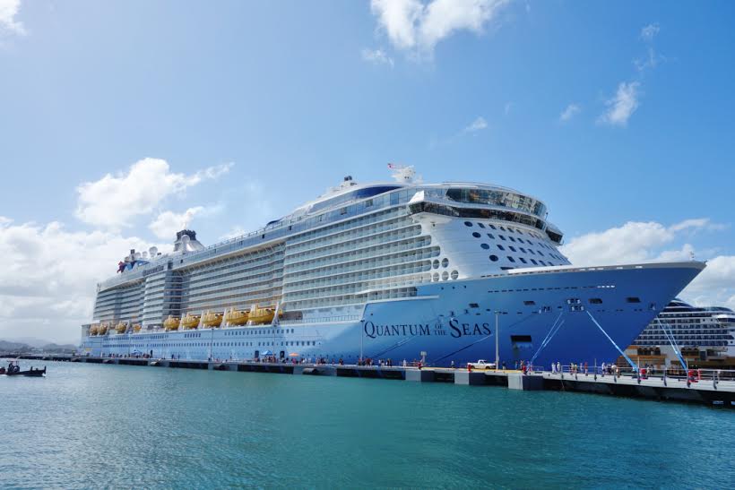 Newer ships like Quantum of the Seas offers a variety of different on board activities, including a surf simulator, rock climbing wall, and indoor skydiving.