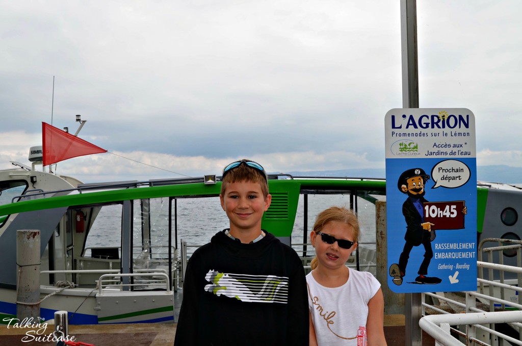 Getting Ready to Board the Gavotnaute Boat in Evian