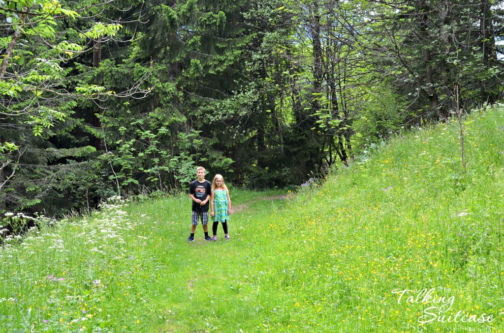 Hiking with Kids in Chatel, France