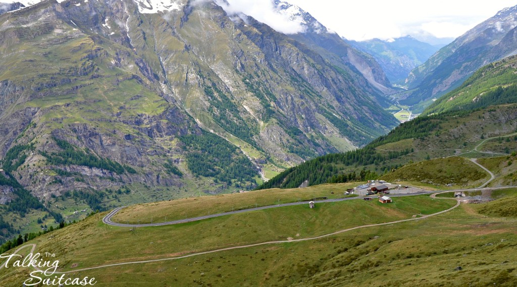 Another view as we descend toward Zermatt on the Gornergrat rack railway