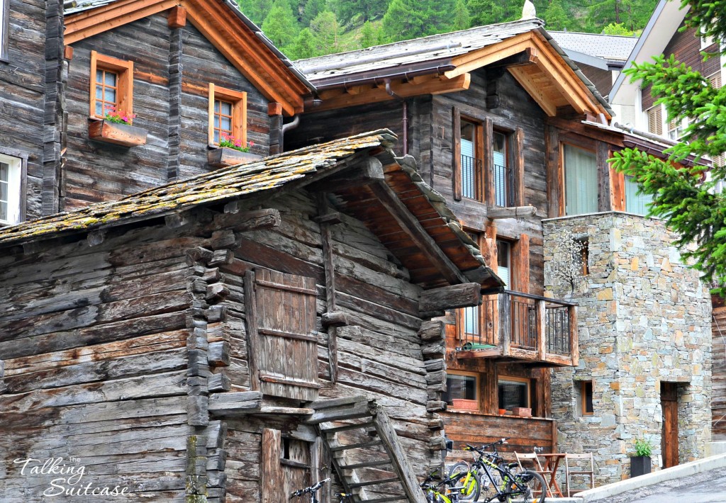 Rustic homes in Zermatt