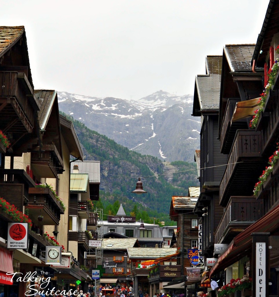 The town of Zermatt, Switzerland