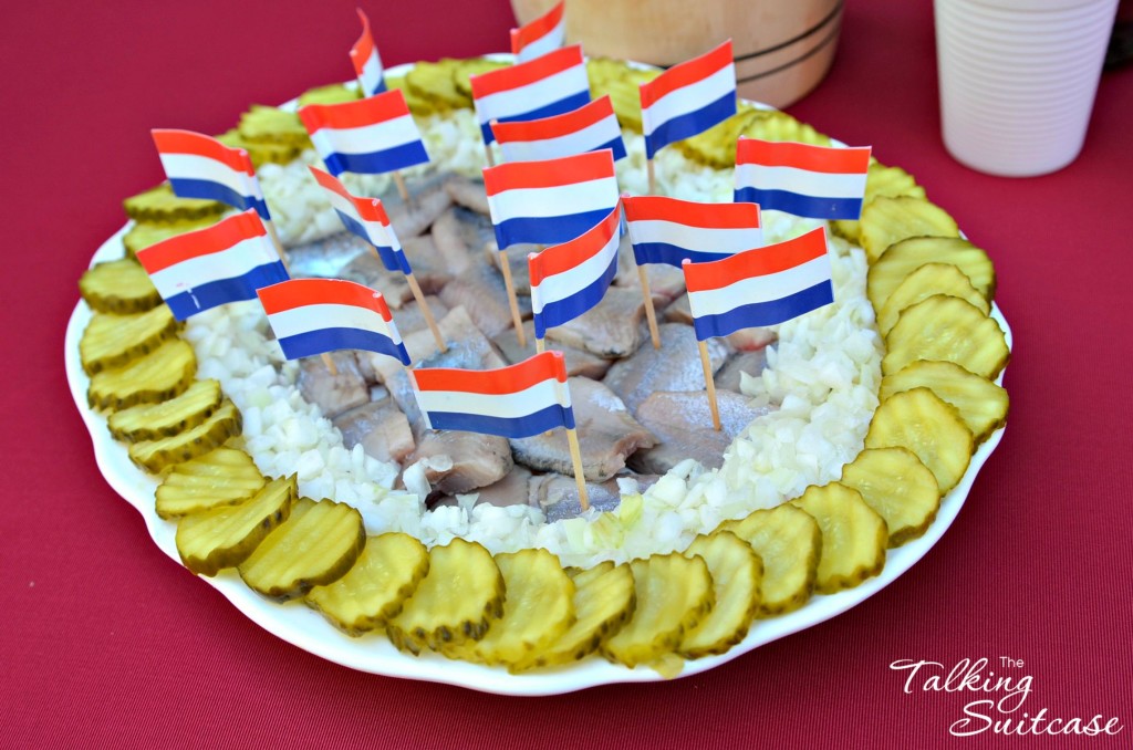 Traditional Dutch Herring in Amsterdam