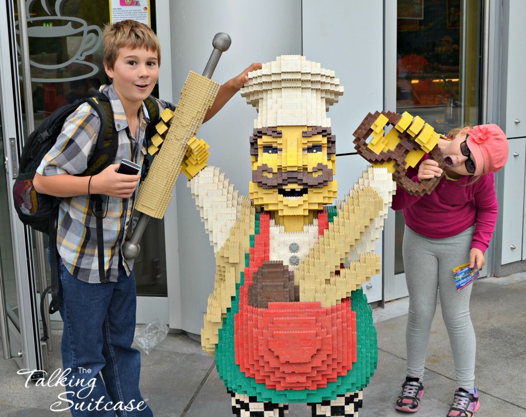 Having fun with the Chef at LEGOLAND