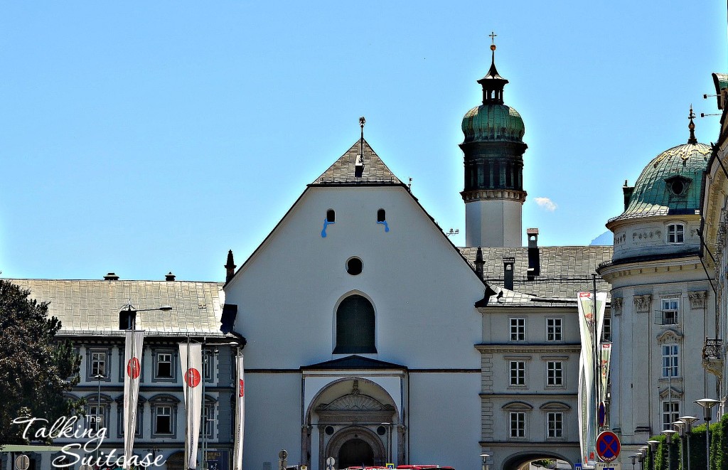 Outside Court Church (Hofkirche) 