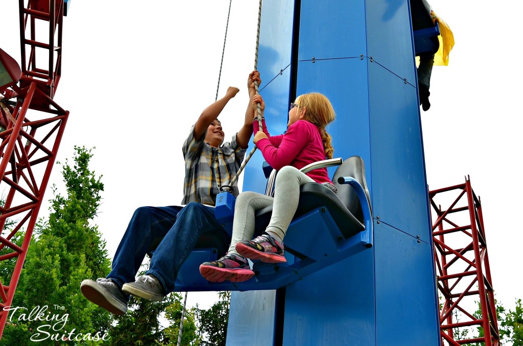 Teamwork on the Kids Power Tower