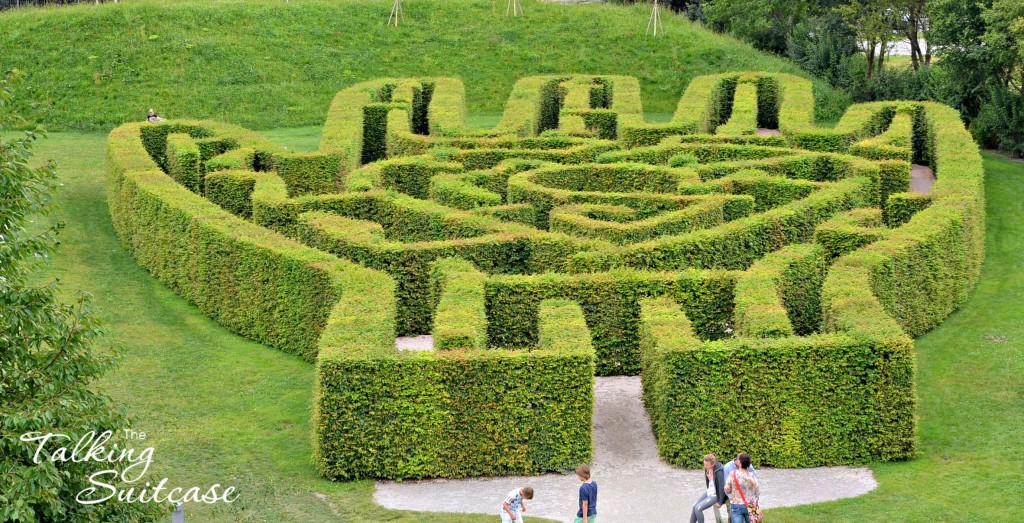 The maze at Swarovski Crystal Worlds