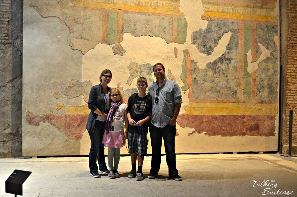 Family pic in Casa di Livia