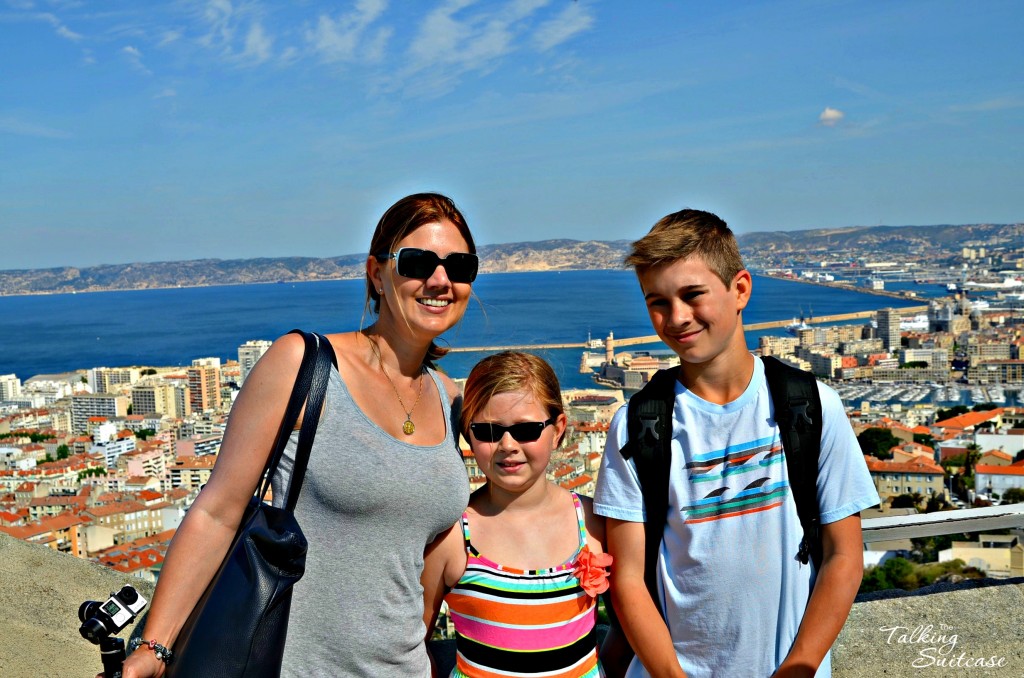 Kids & I at Notre Dame de la Garde