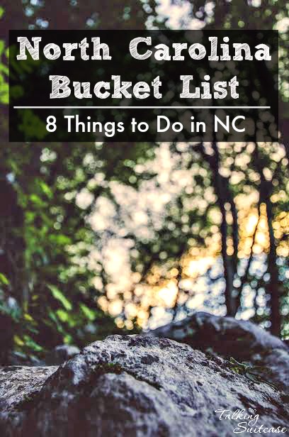 North Carolina Bucket List
