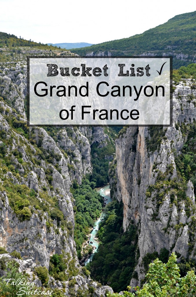 Visit the Grand Canyon of France - Verdon Gorge