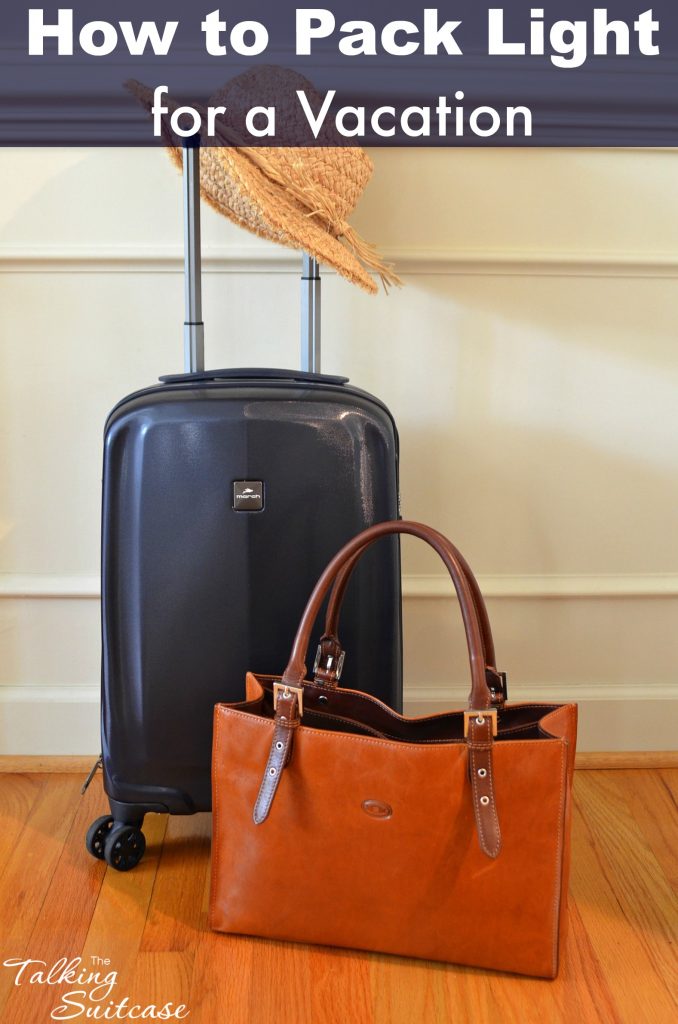 How to Pack Lightly for a Vacation
