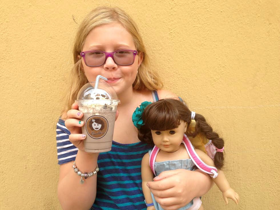 Lucy at Emilies Cookies in Old Town Nice