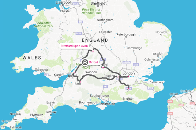 UK Road Trip Planner