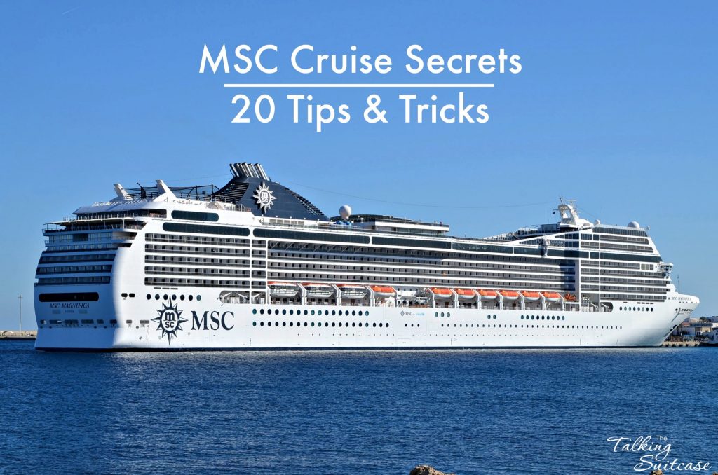 cruise tips and tricks msc