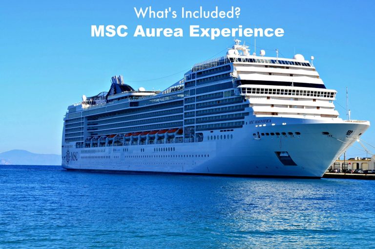 msc cruise aurea package