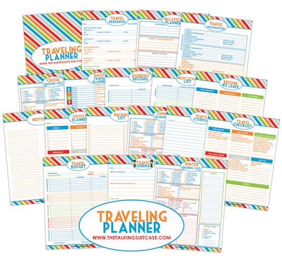 Free Printable Travel Planner