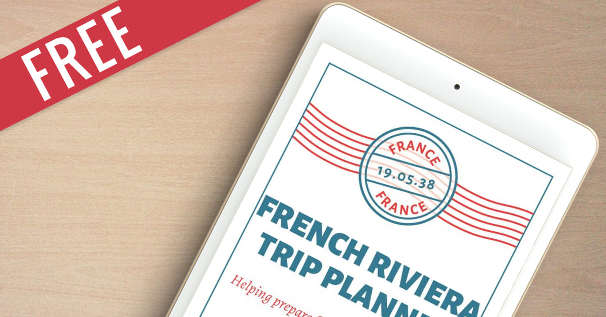 French Riviera Trip Planner
