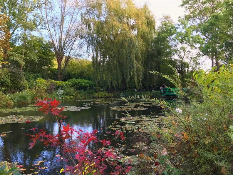 monets garden at giverny lily pond northern france tourist destinations