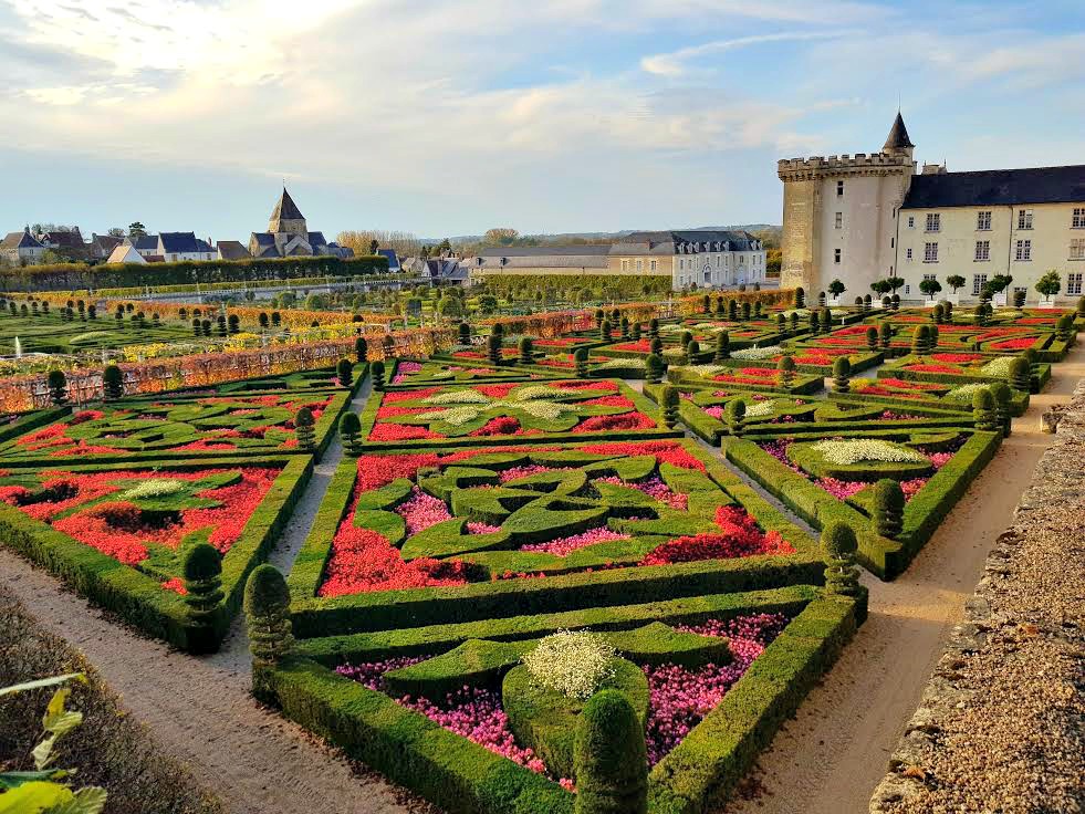 Château de Villandry gardens The Talking Suitcase