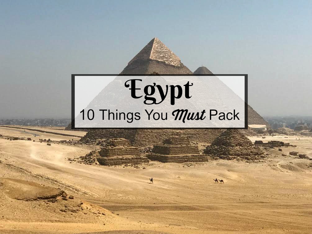 travel to egypt essentials